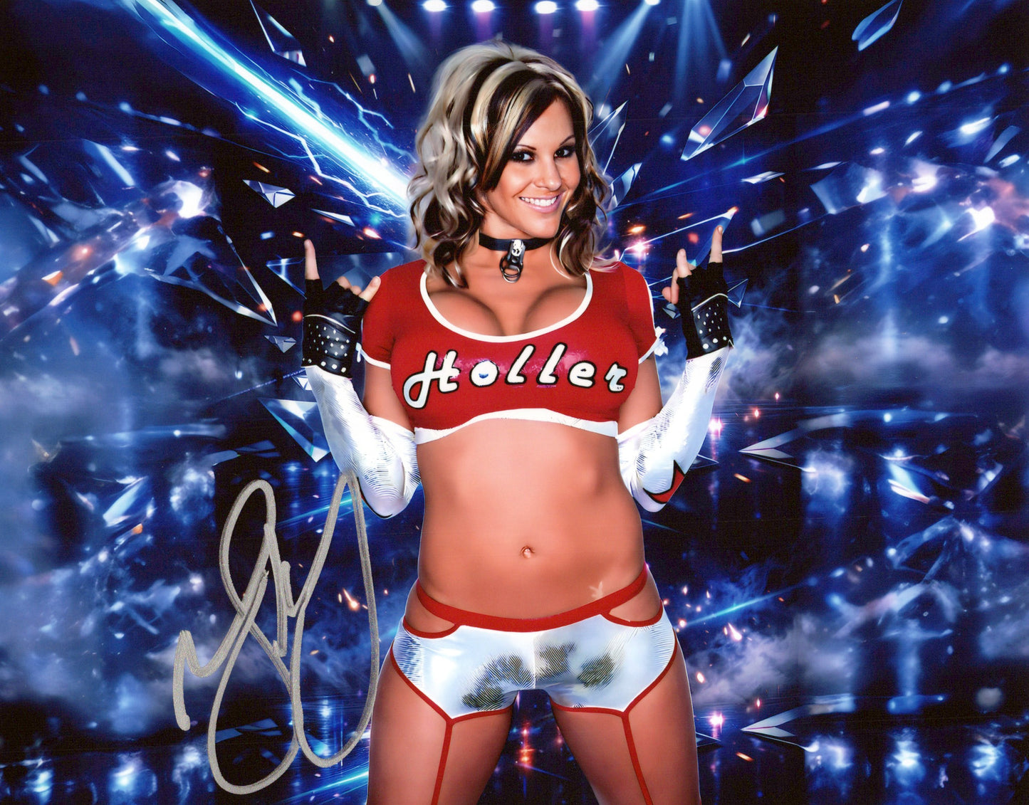 Velvet Sky (8x10) TNA Impact photo signed auto autographed