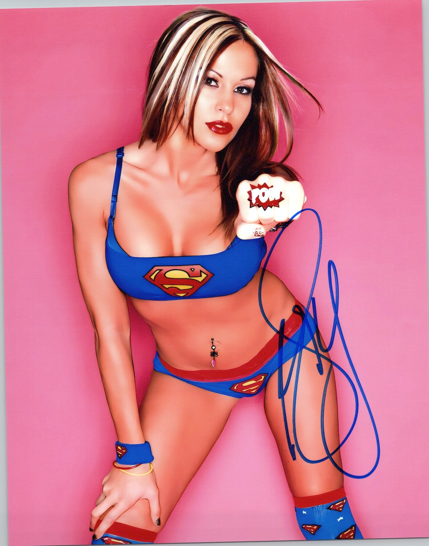 Velvet Sky (8x10) TNA Impact photo signed auto autographed