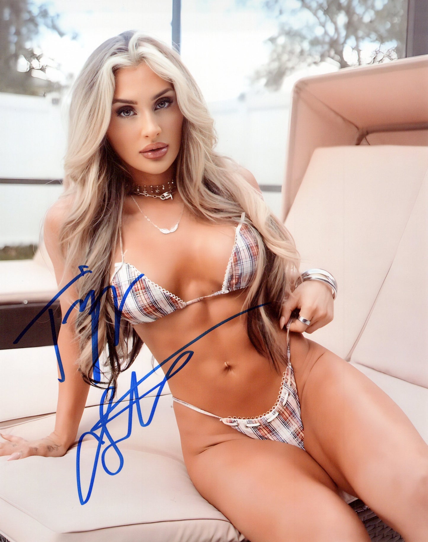 Tiffany Stratton (8x10)  WWE NXT autograph signed photo