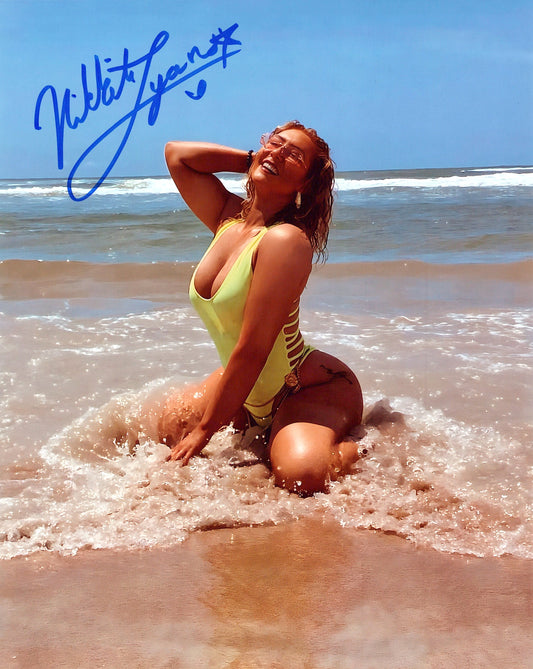 Nikkita Lyons (8x10) photo NXT WWE EVOLVE signed auto autographed