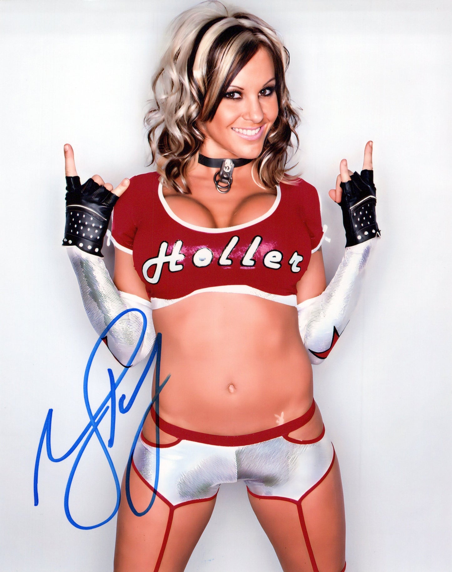 Velvet Sky (8x10) TNA Impact photo signed auto autographed