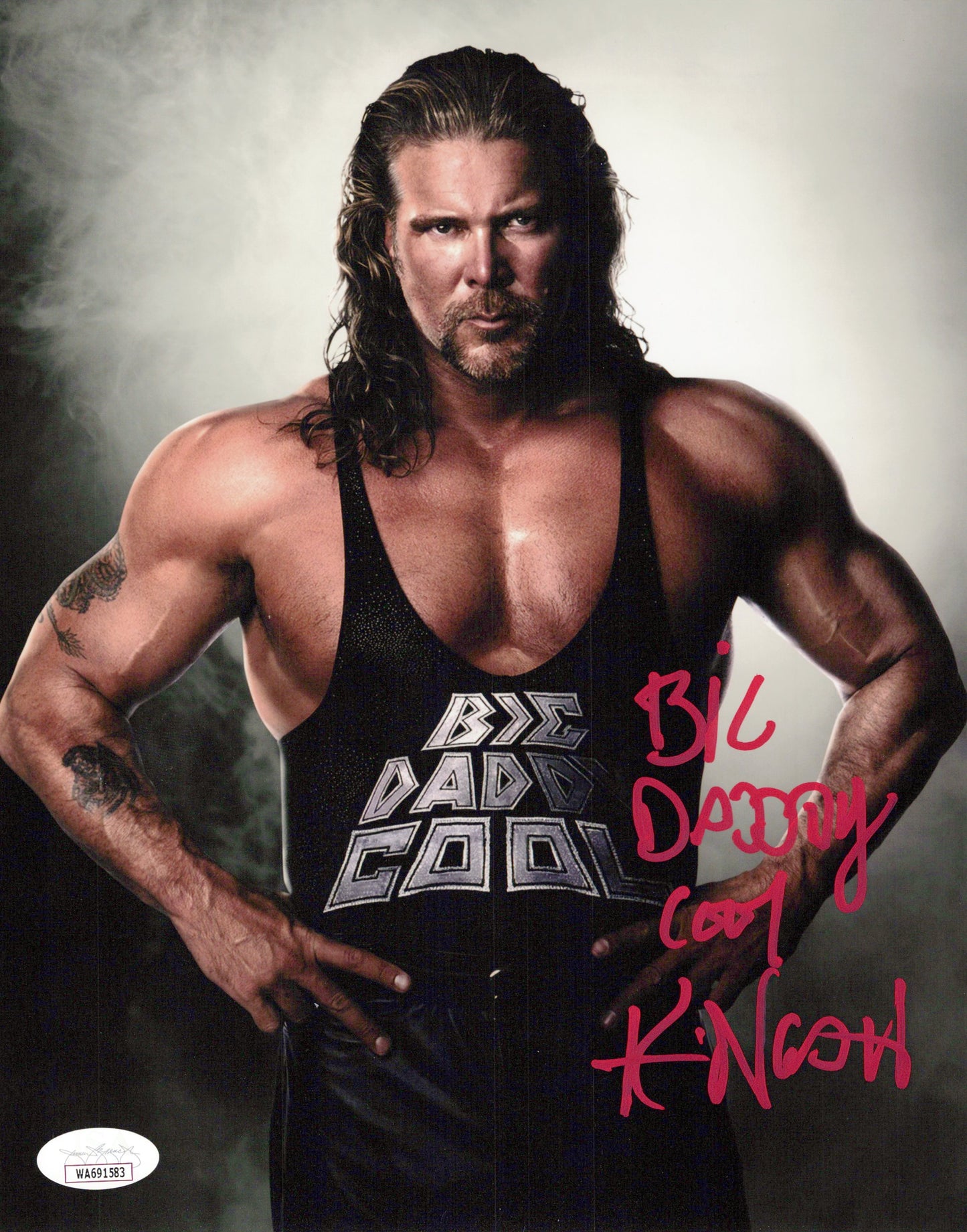 Kevin Nash inscribed (8x10) JSA COA photo signed autographed WWE WCW NWO