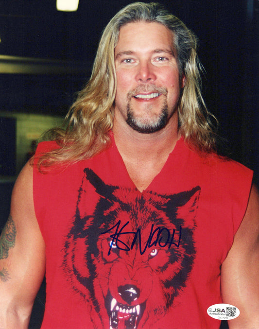 Kevin Nash (8x10) JSA COA photo signed autographed WWE WCW NWO