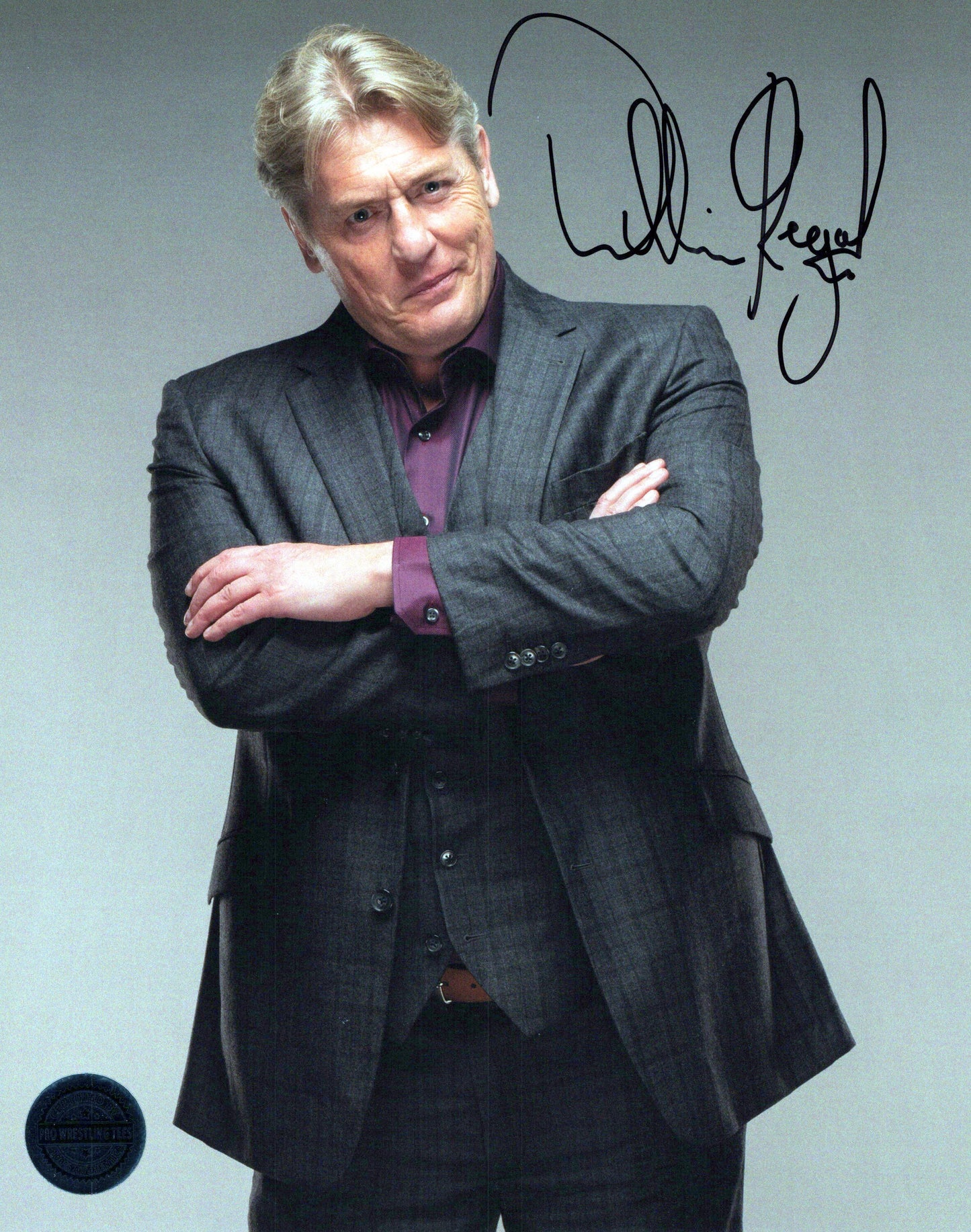 William Regal (8x10) photo signed auto autographed WWE  PWT COA