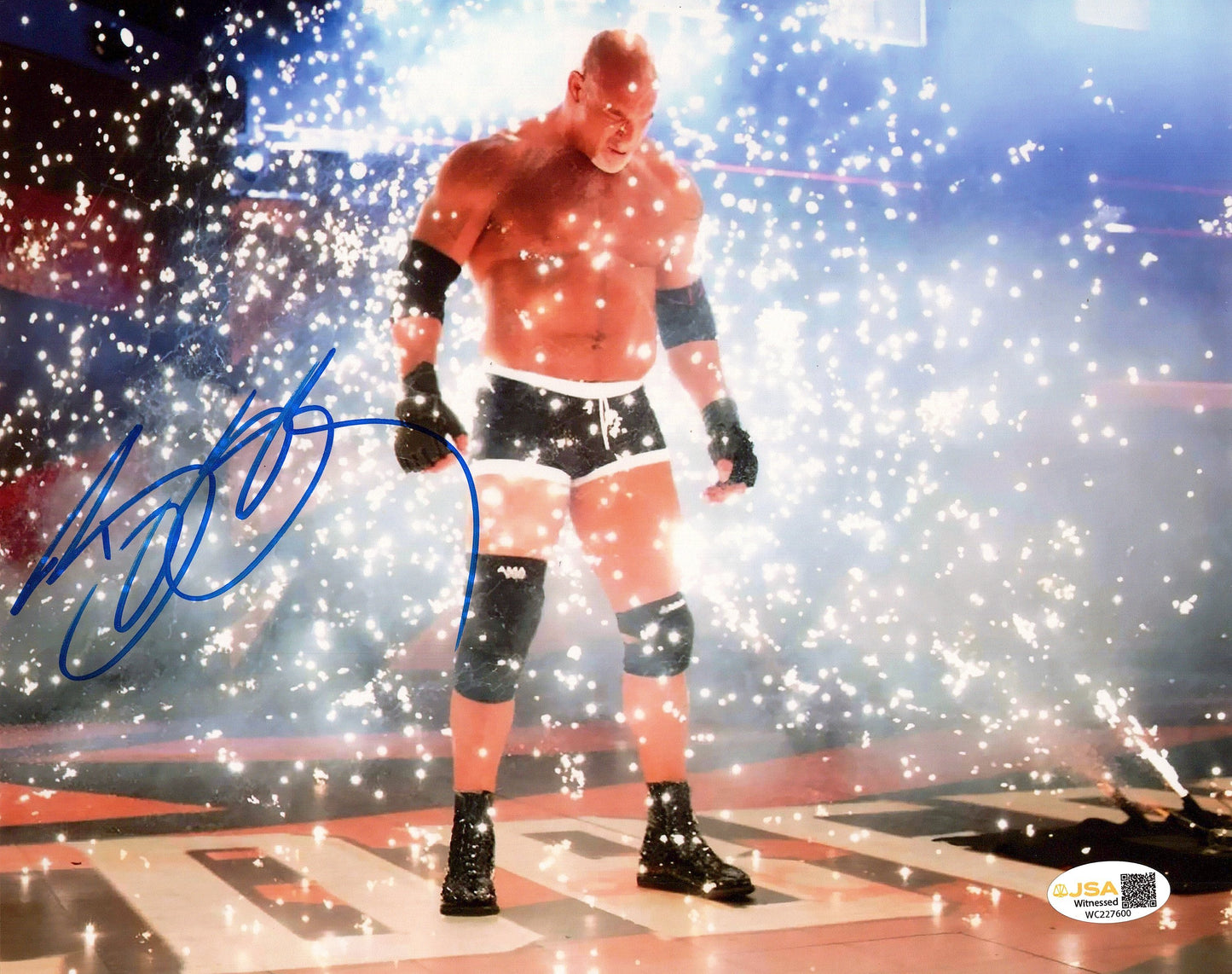 Goldberg WWF WWE WCW AEW 8x10 photo JSA COA signed auto autographed