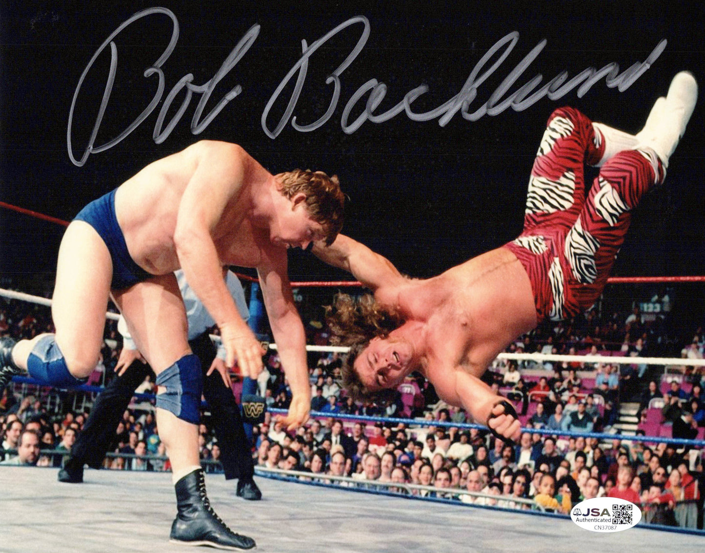 Bob Backlund (8x10) JSA COA WWF photo signed auto autographed