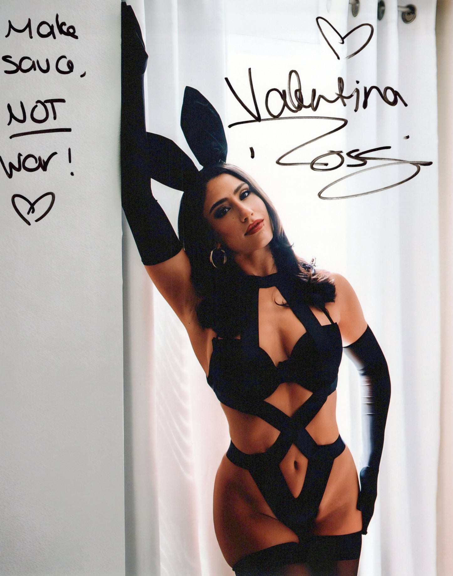 Valentina Rossi Inscribed Gianna Capri WWE NXT LFG 8x10 photo signed auto autograph