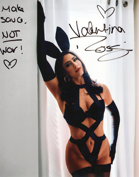Valentina Rossi Inscribed Gianna Capri WWE NXT LFG 8x10 photo signed auto autograph