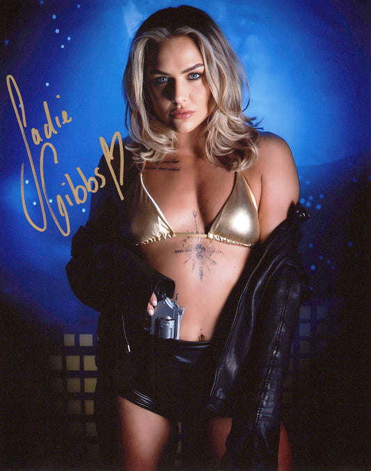 Sadie Gibbs 8x10 photo NXT WWE signed autographed sexy
