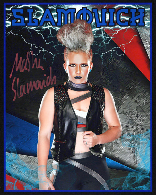 Masha Slamovich (8x10) ROH GCW photo signed auto autographed