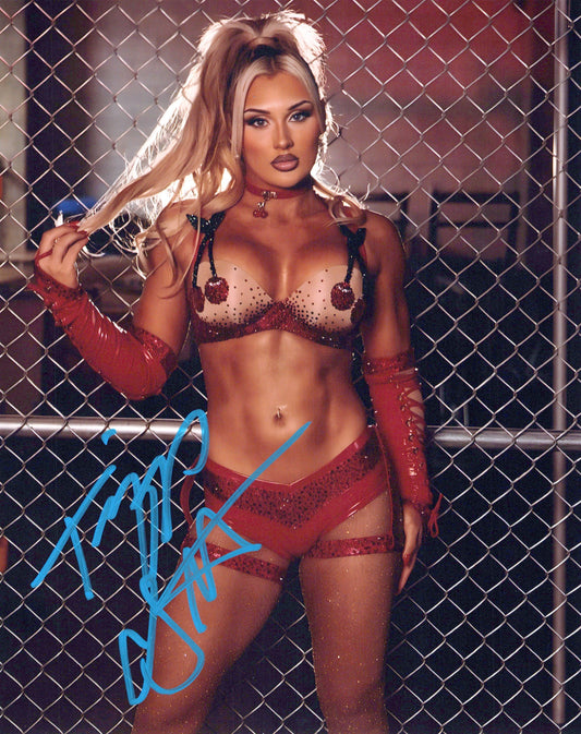 Tiffany Stratton (8x10)  WWE NXT autograph signed photo