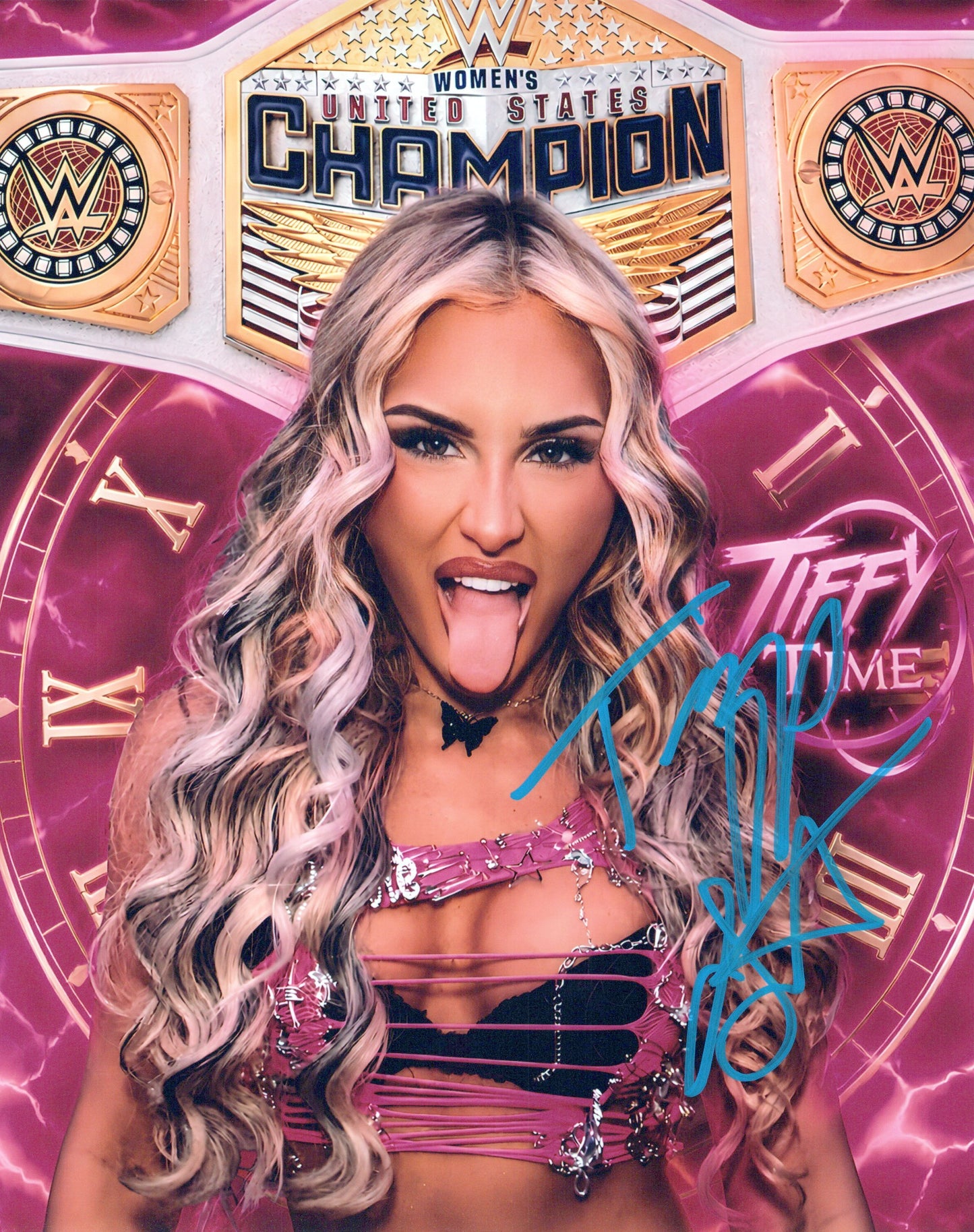 Tiffany Stratton (8x10)  WWE NXT autograph signed photo
