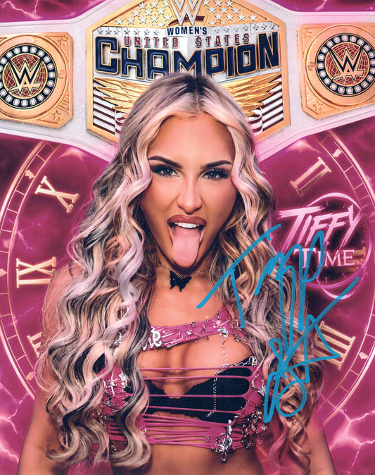 Tiffany Stratton (8x10)  WWE NXT autograph signed photo