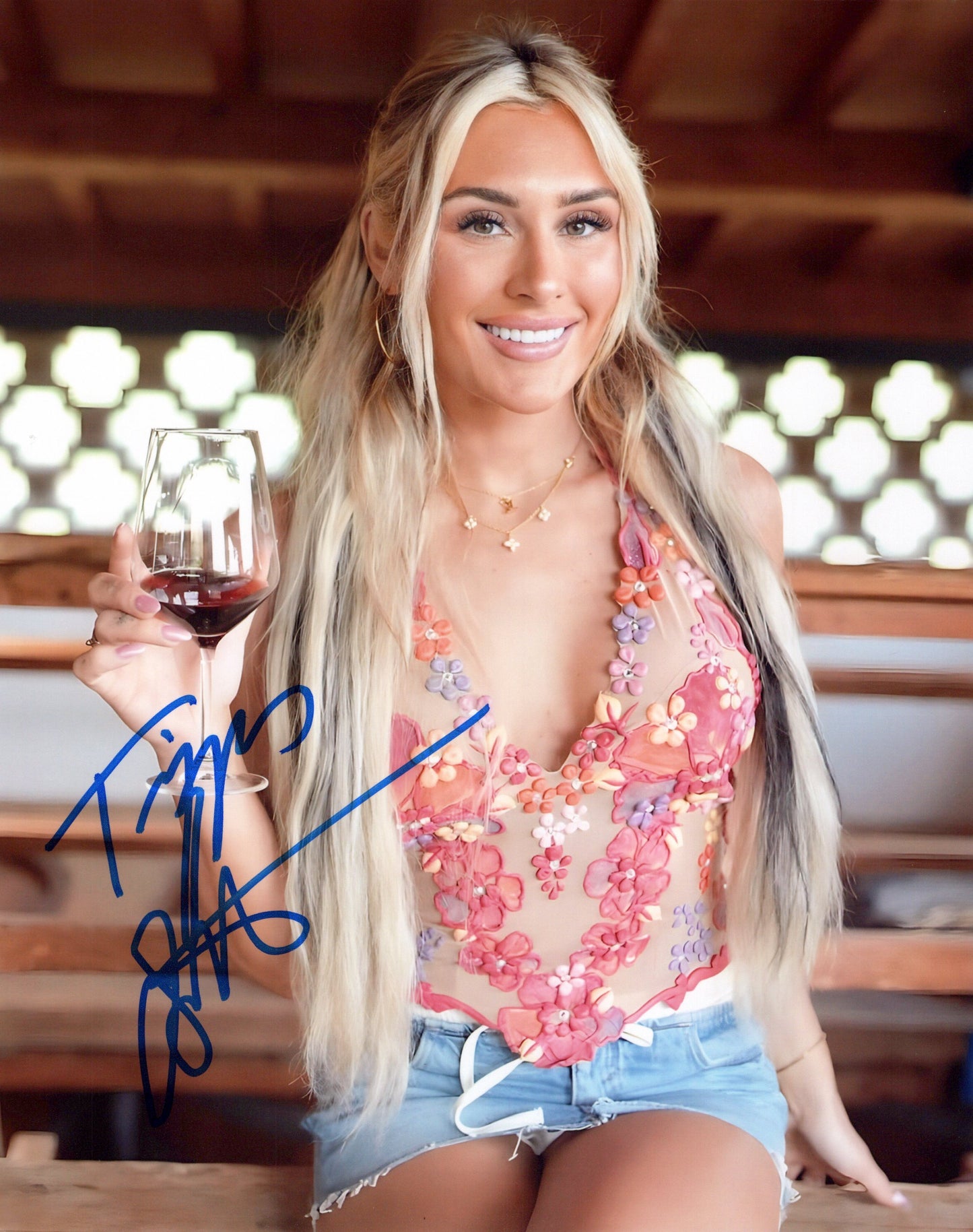 Tiffany Stratton (8x10)  WWE NXT autograph signed photo