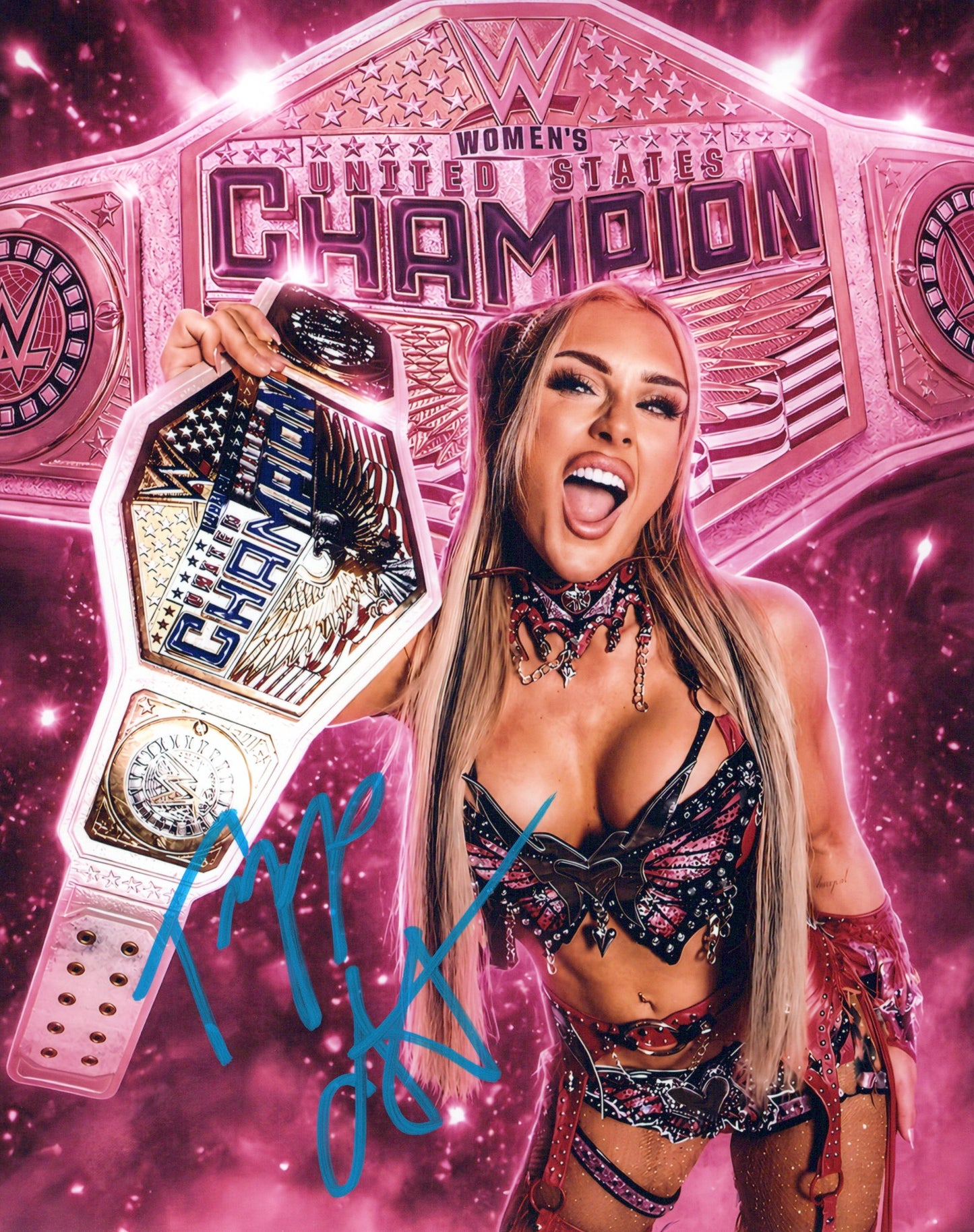 Tiffany Stratton (8x10)  WWE NXT autograph signed photo