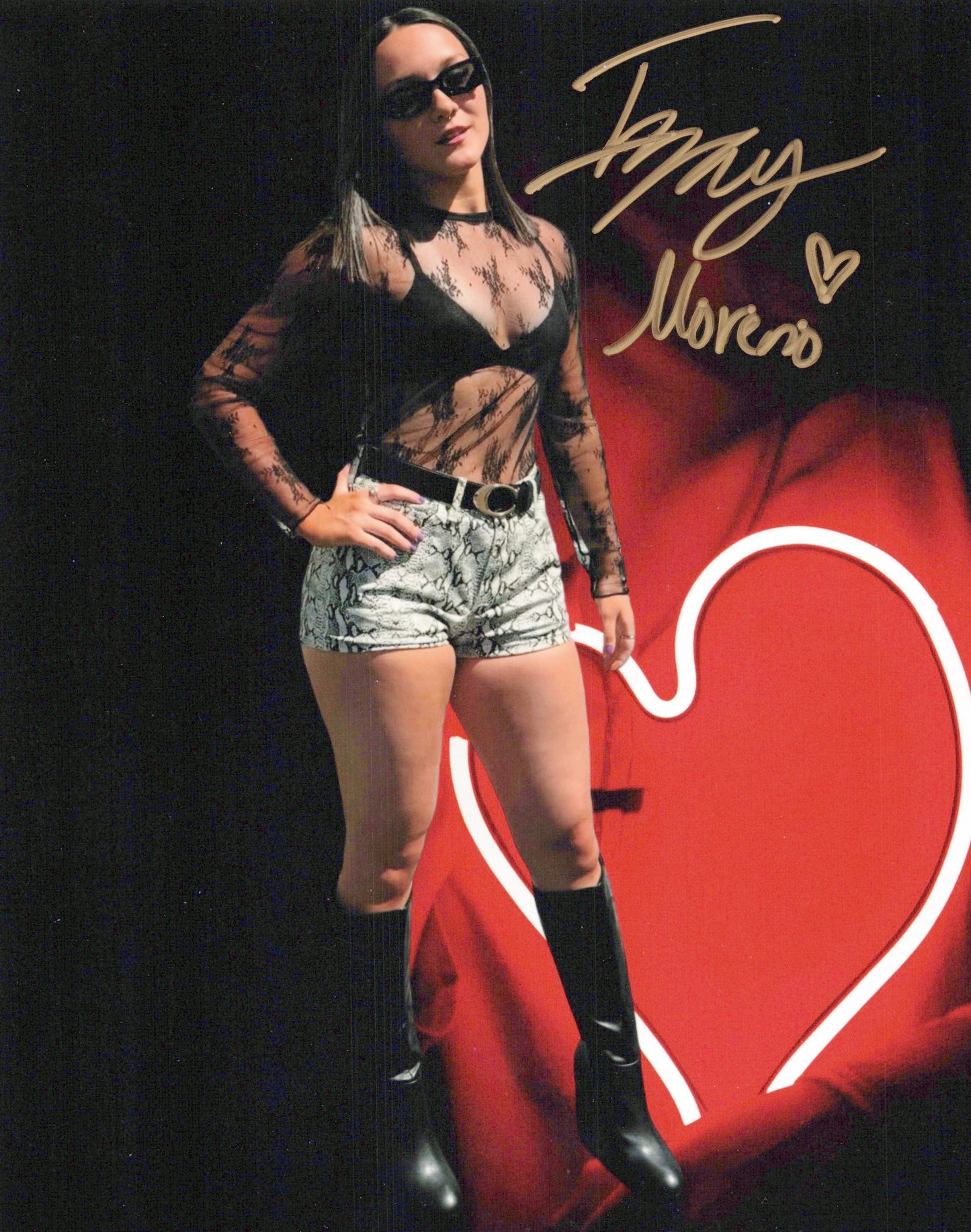 Izzy Moreno WWE NXT  8x10 photo signed auto autographed