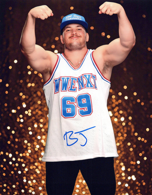 BJ RAY WWE 8x10 photo signed auto autographed LFG NXT