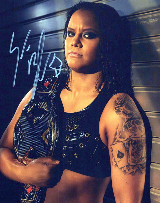 Shayna Baszler Bazsler WWE 8x10 photo signed auto autograph