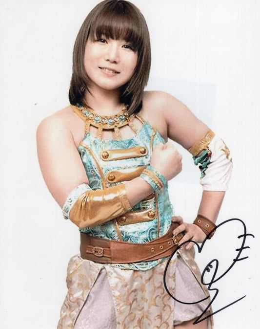 Yuka Sakazaki AEW 8x10 photo signed auto autographed ChocoPro DDT
