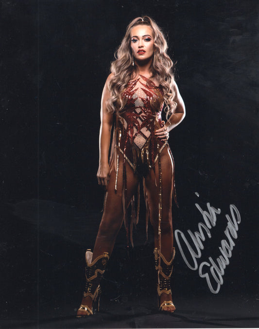 Alisha Edwards (8x10) WWE NXT TNA System photo signed auto autographed