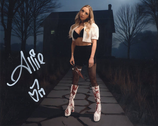 Allie The Bunny (8x10) TNA AEW SEXY photo signed auto autographed