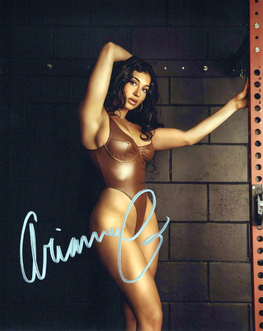 Arianna Grace (8x10) funhouse photo signed auto autographed WWE NXT