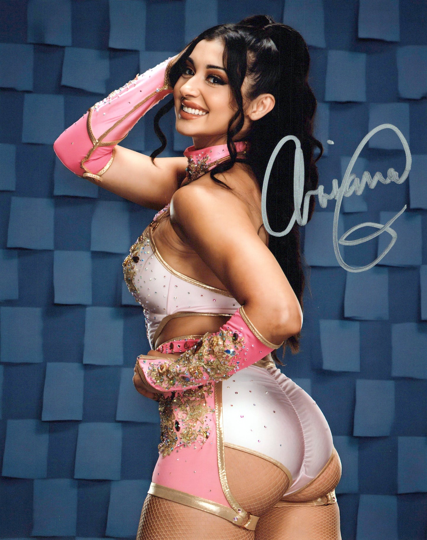 Arianna Grace (8x10) funhouse photo signed auto autographed WWE NXT