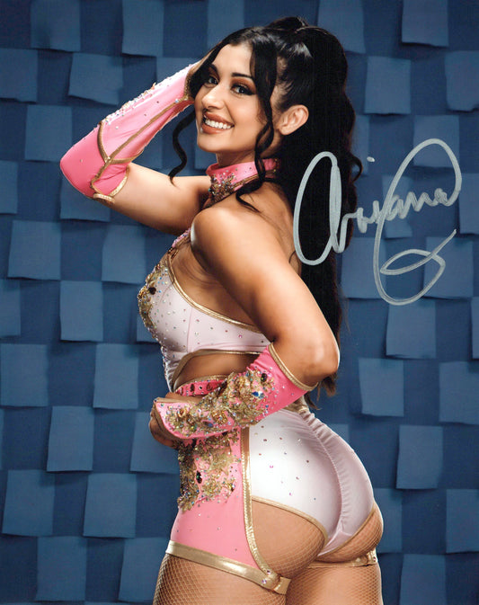 Arianna Grace (8x10) funhouse photo signed auto autographed WWE NXT