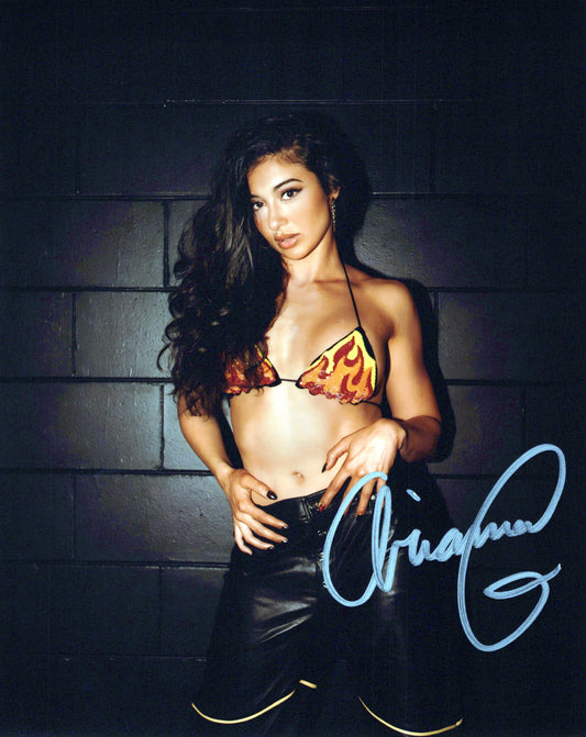 Arianna Grace (8x10) funhouse photo signed auto autographed WWE NXT