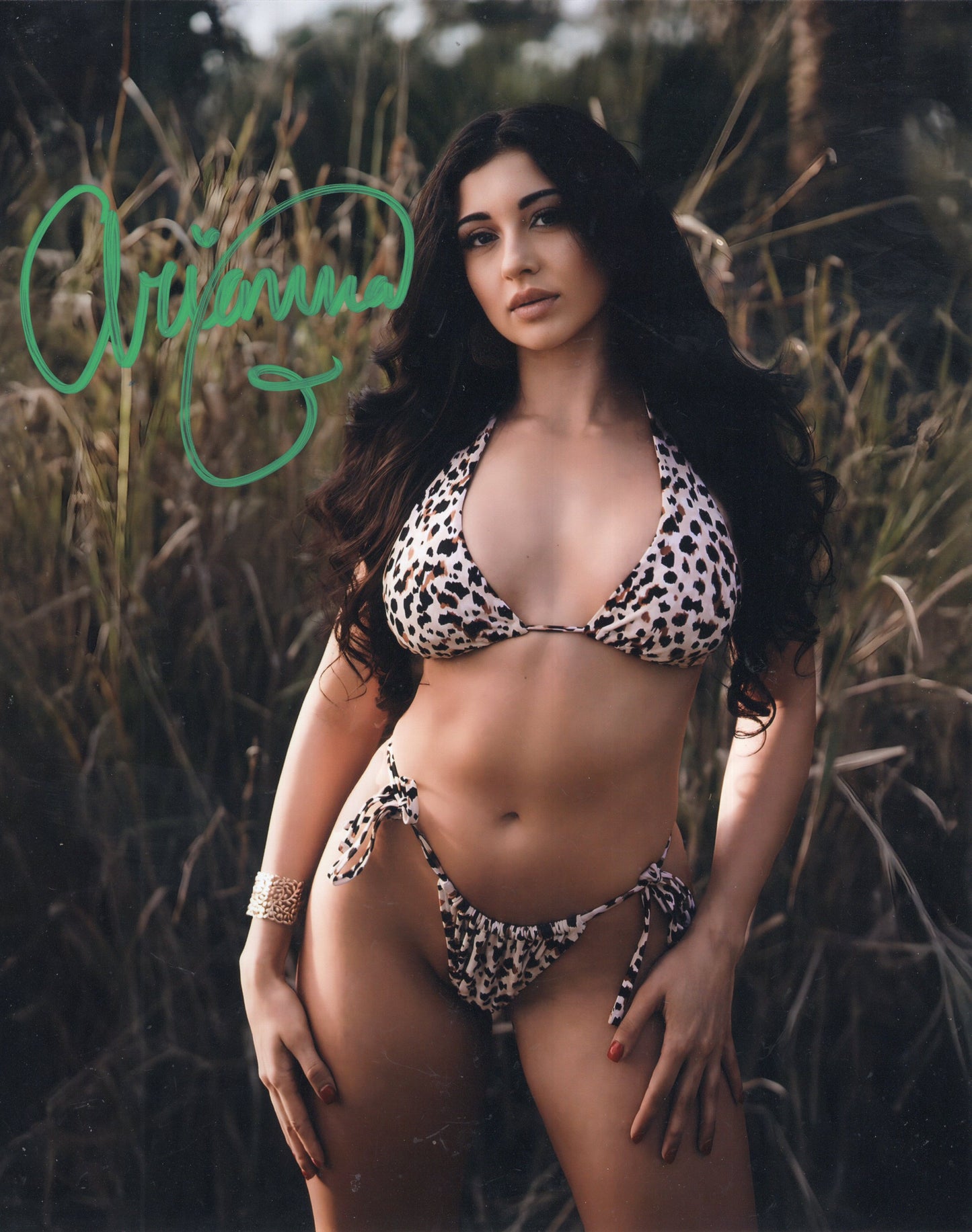 Arianna Grace (8x10) funhouse photo signed auto autographed WWE NXT