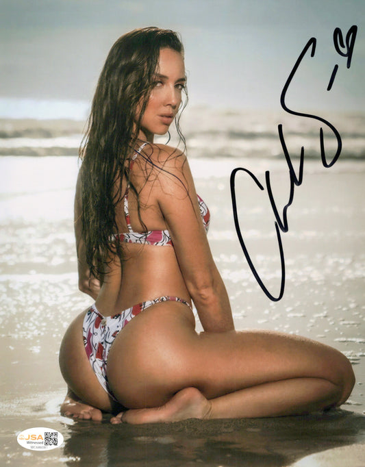 Chelsea Green (metallic 8x10) photo signed auto autographed WWE TNA