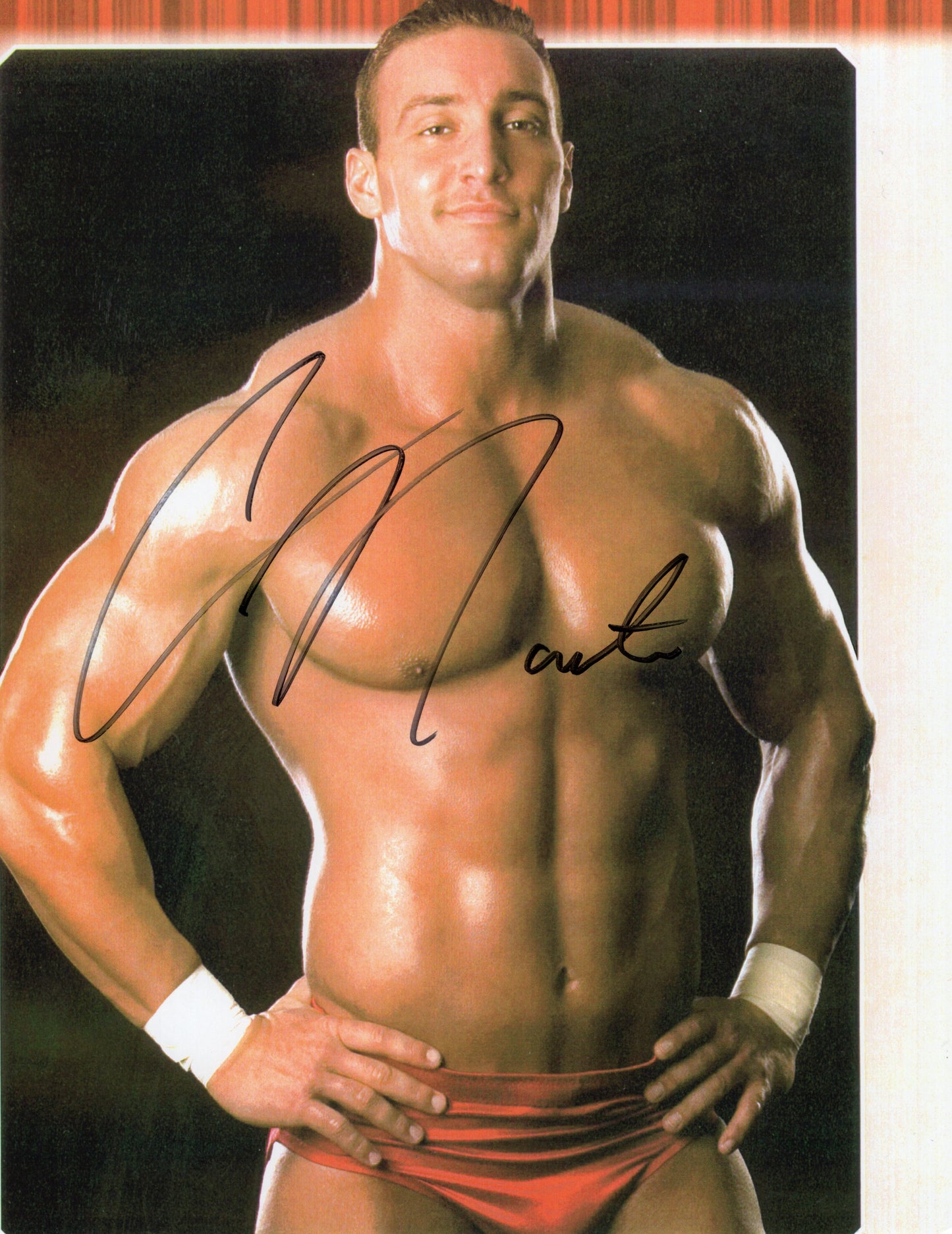 Chris Masters WWE TNA IMPACT 8x10 photo signed auto autographed