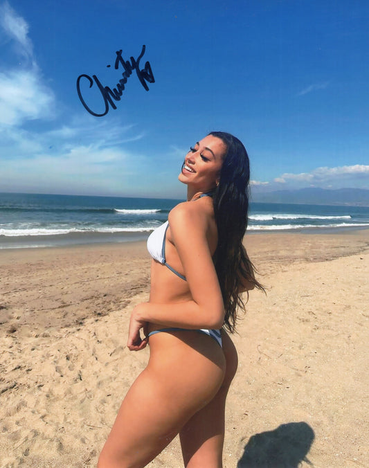 Christyan Reid XO (8x10) photo signed auto autographed AEW TNA WWE NXT ROH