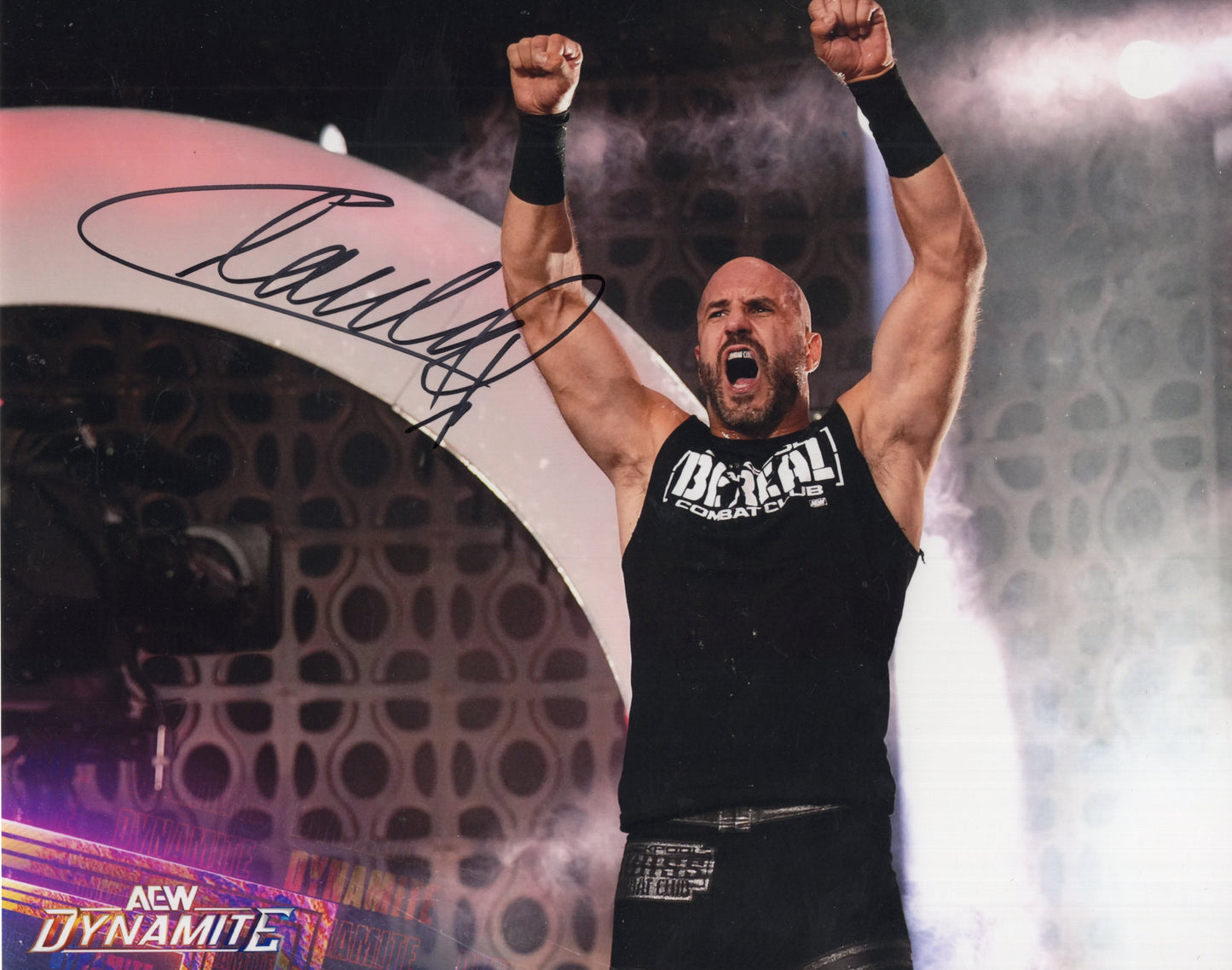 Claudio Castagnoli WWE Cesaro AEW 8x10 photo signed auto autographed