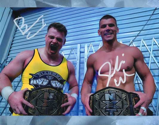 Creed Brothers (8x10) WWE NXT photo signed auto autographed