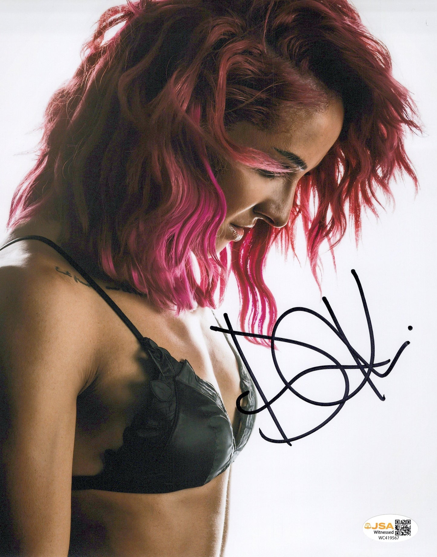 Charlie Dakota Kai (8x10 photo) JSA COA signed auto autographed AEW TNA WWE NXT