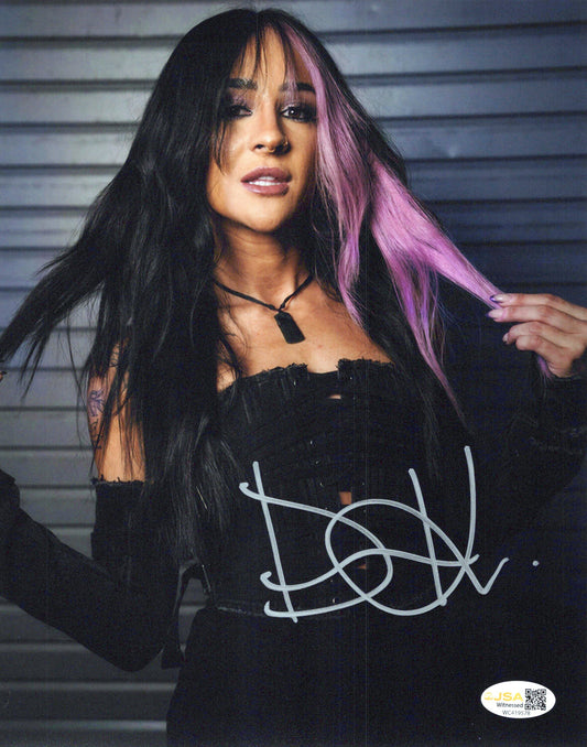 Charlie Dakota Kai (8x10 photo) JSA COA signed auto autographed AEW TNA WWE NXT