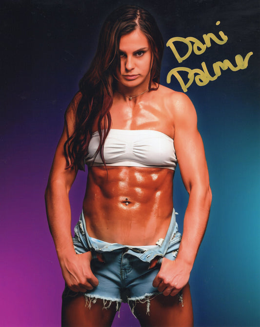 Dani Palmer (8x10) Autograph signed Photo WWE NXT Sexy auto