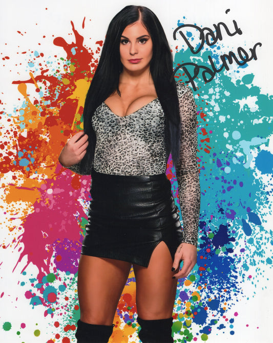 Dani Palmer (8x10) Autograph signed Photo WWE NXT Sexy auto