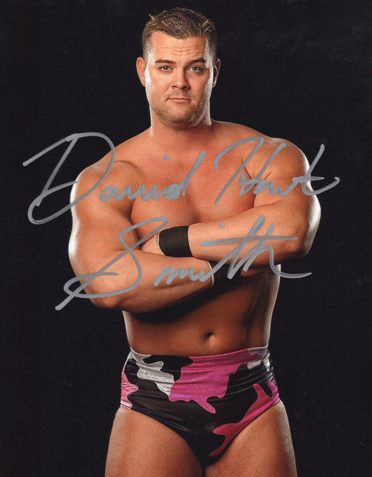 David Hart Smith Jr WWE 8x10 photo signed auto autographed