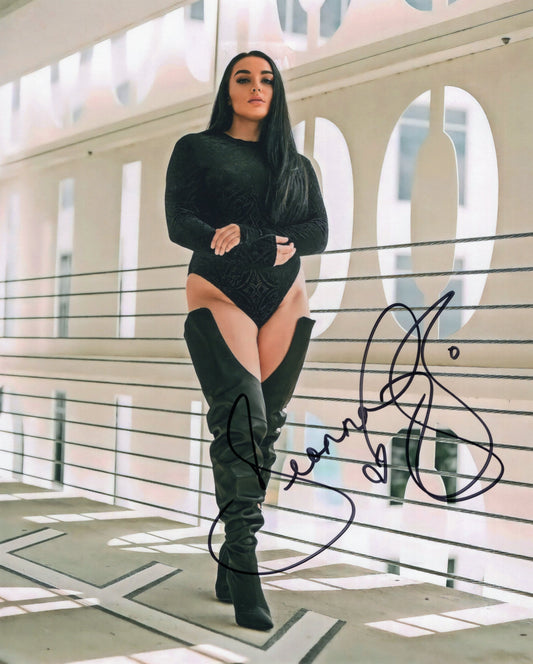 Deonna Purrazzo 8x10 metallic photo signed auto autographed AEW TNA