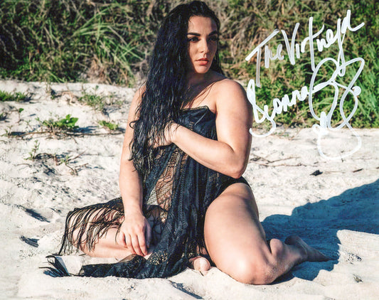 Deonna Purrazzo (8x10 metallic photo) funhouse AEW TNA signed autographed