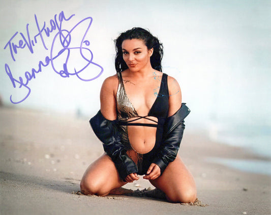 Deonna Purrazzo (8x10 metallic photo) funhouse AEW TNA signed autographed
