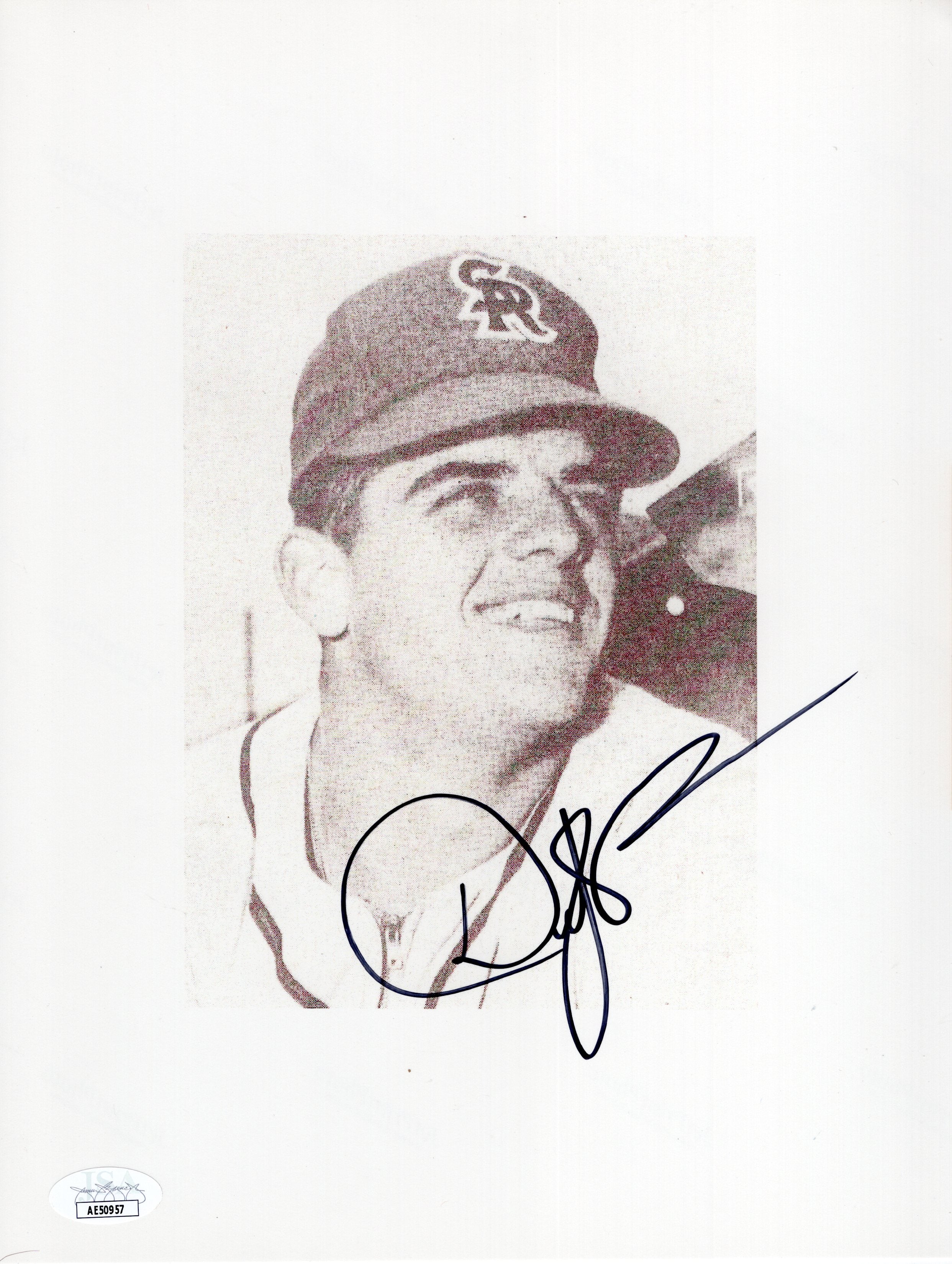 Dusty Rgodes Dusty Rhodes American Dream RARE JSA WWF 8.5x11 photo signed autograph ...