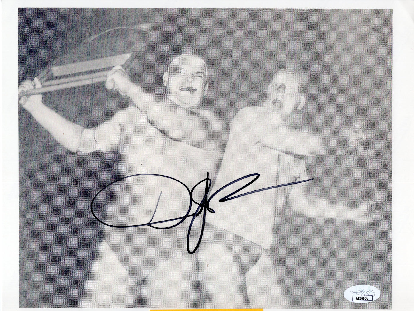 Dusty Rhodes American Dream RARE JSA WWF 8.5x11 photo signed autographed