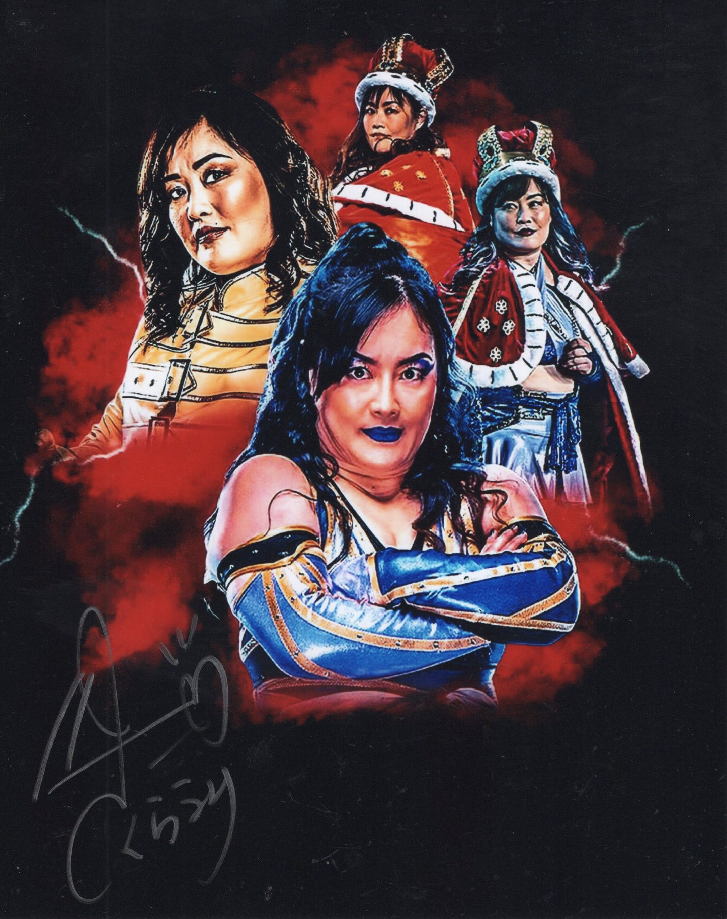 Emi Sakura (8x10) TNA AEW ROH photo signed auto autographed