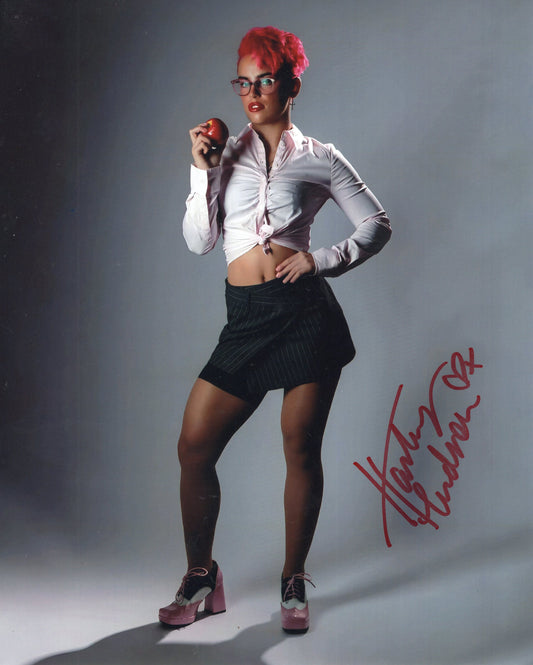 Harley Hudson (8x10) photo AEW ROH WWE NXT TNA signed auto autographed