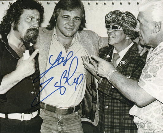 Larry Zbyszko (8x10) signed photo signed auto autographed WCW NWA