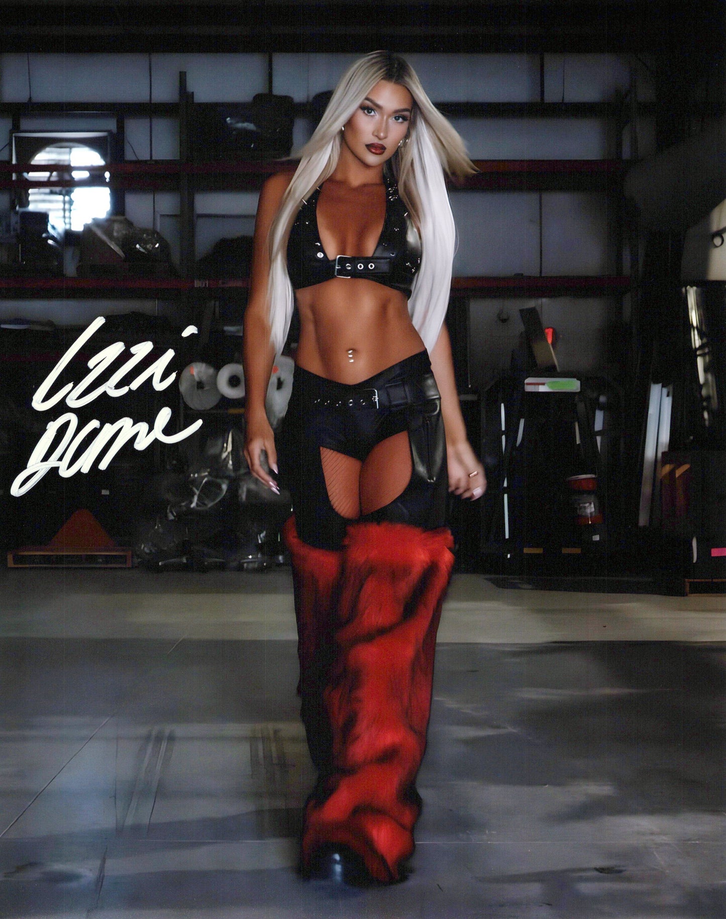 Izzi Dame (8x10) photo signed auto autographed  NXT WWE
