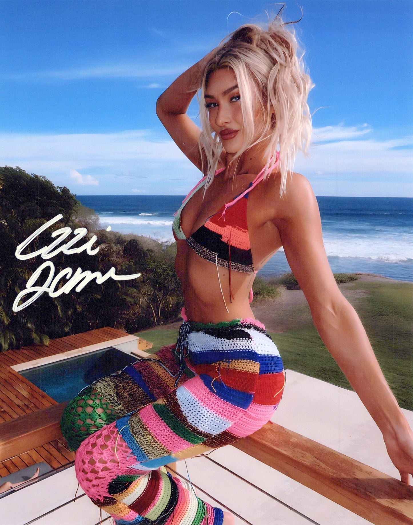 Izzi Dame (8x10) photo signed auto autographed  NXT WWE